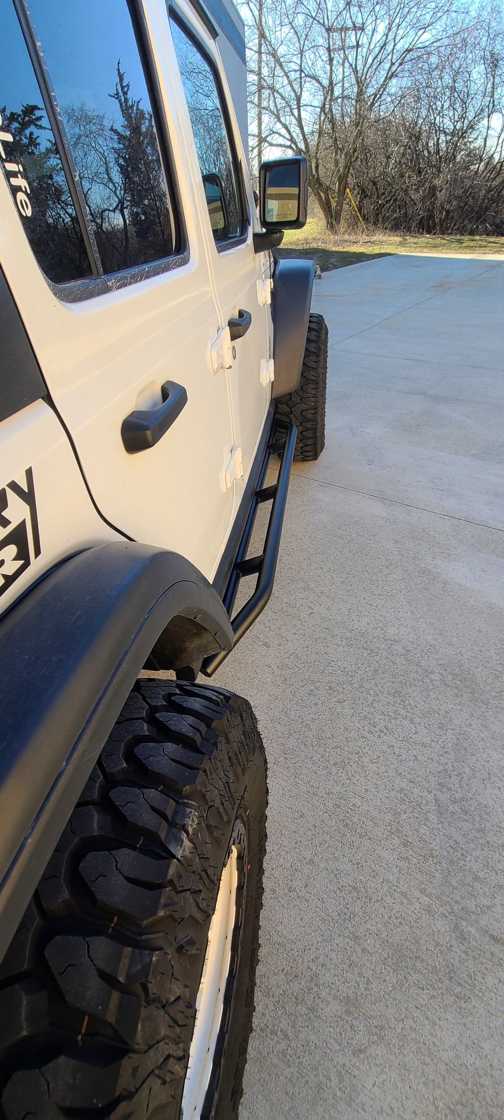 JL Wrangler Sliders / Steps - 4 Door