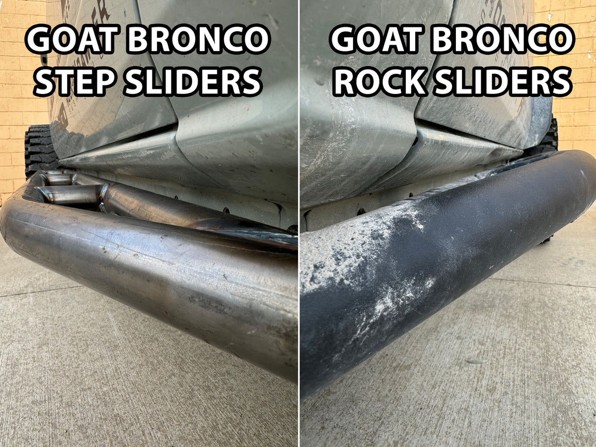 GOAT Bronco 4-Door Step Sliders