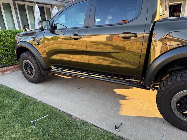 GOAT Ford Ranger Sliders / Steps