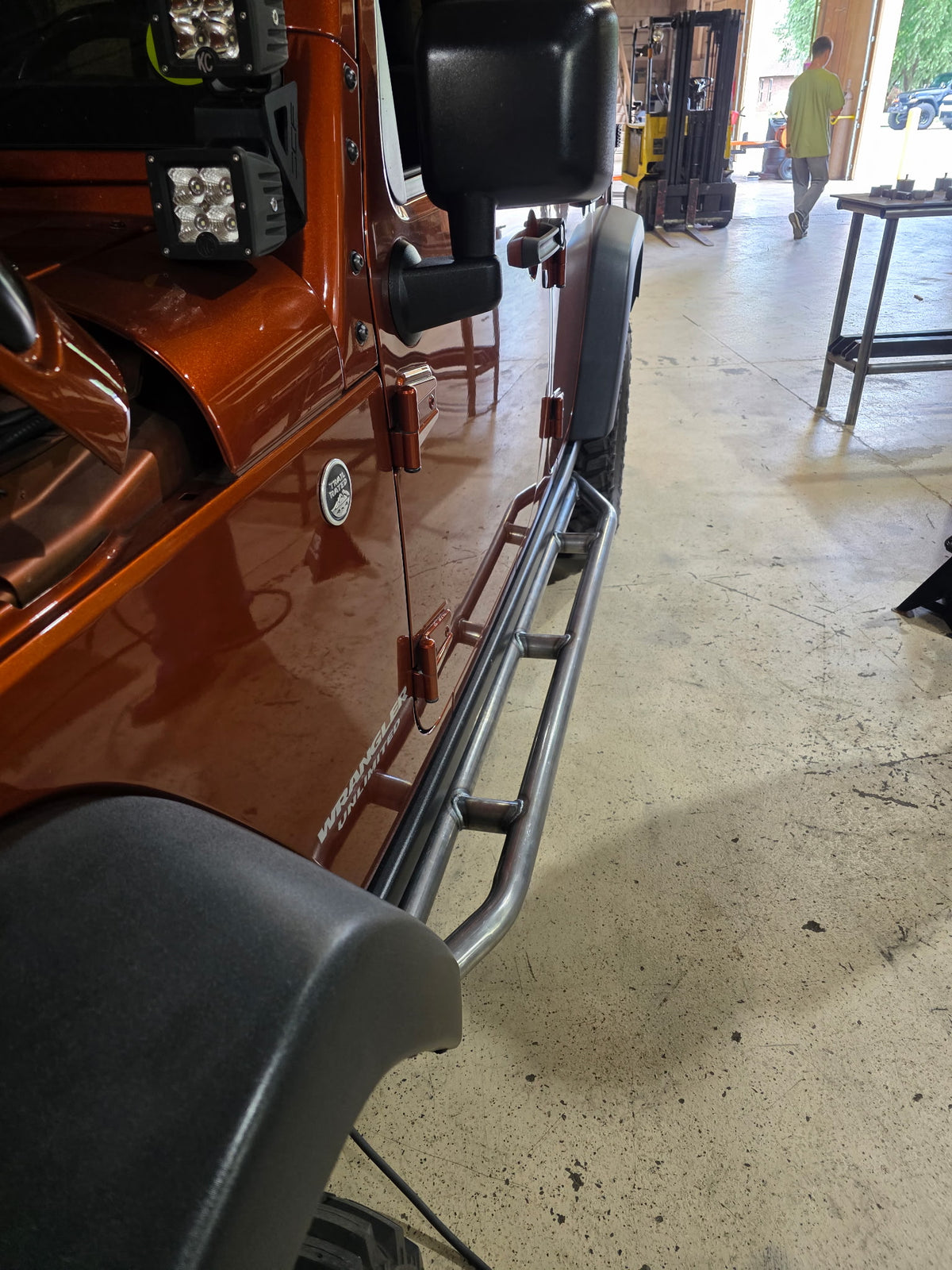 JK Wrangler Sliders / Steps - 4 Door