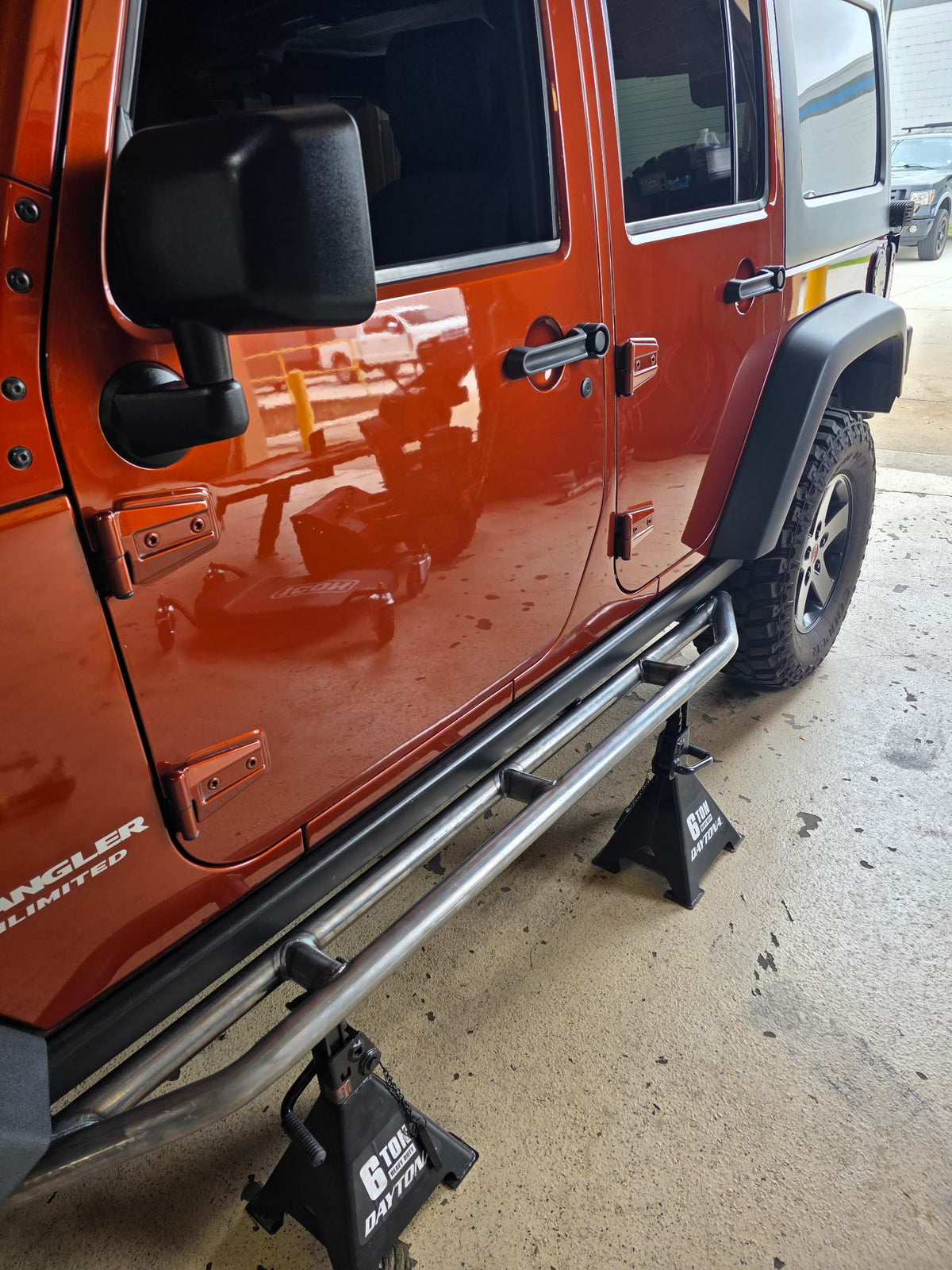 JK Wrangler Sliders / Steps - 4 Door